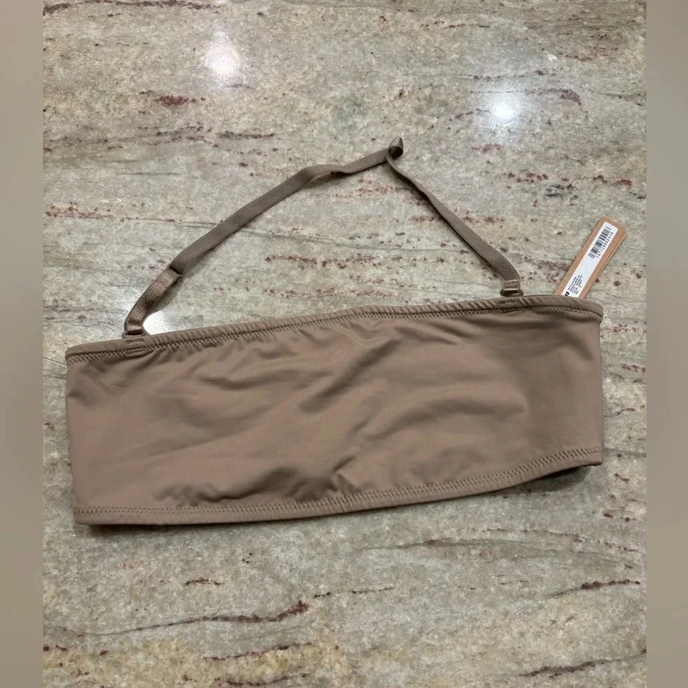 Skims Swim Signature Bandeau top sz M